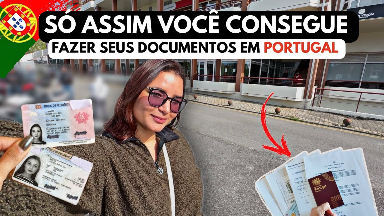FAZENDO DOCUMENTOS EM PORTUGAL 🇵🇹🪪
