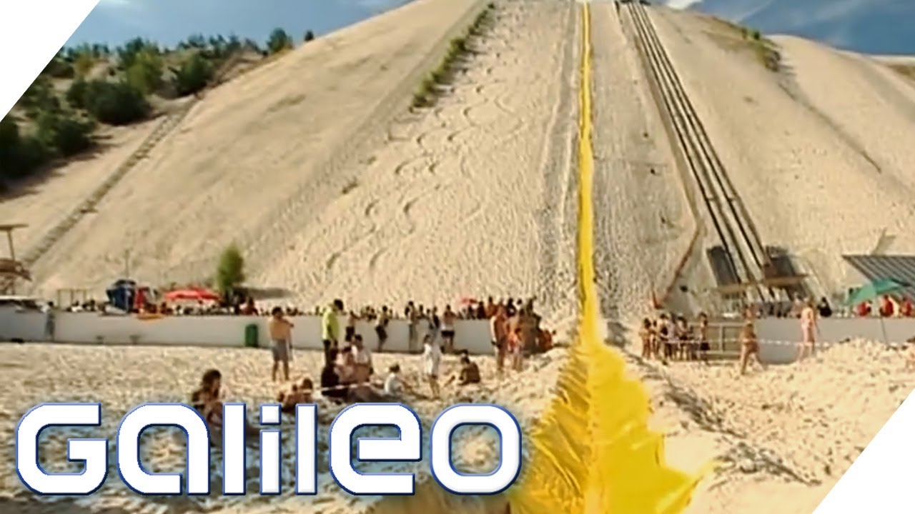 Wasserrutsche EXTREM: Wir bauen die l&auml;ngste, h&ouml;chste und beste Rutsche der Welt  | Galileo