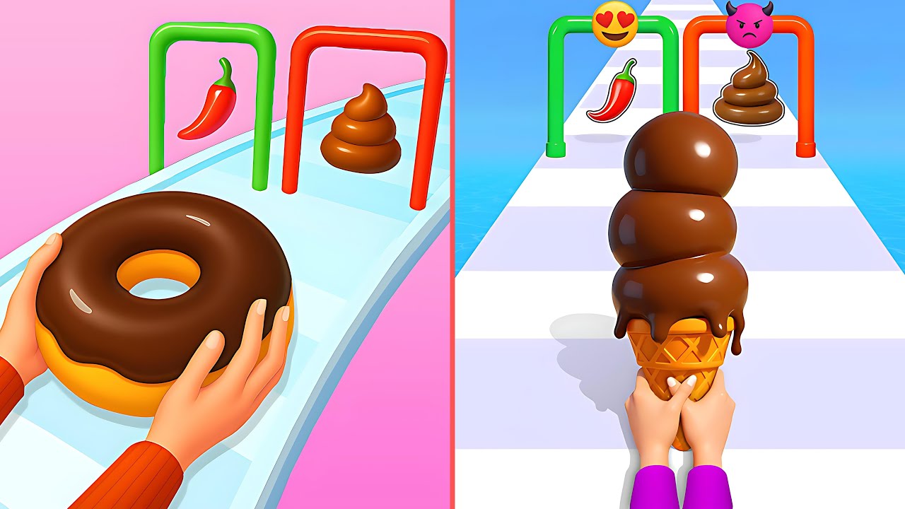 Bakery Stack: Cooking Games🆚Stacky Ice Cream Runner 2026 New Max Escape TikTok Gameplay 
