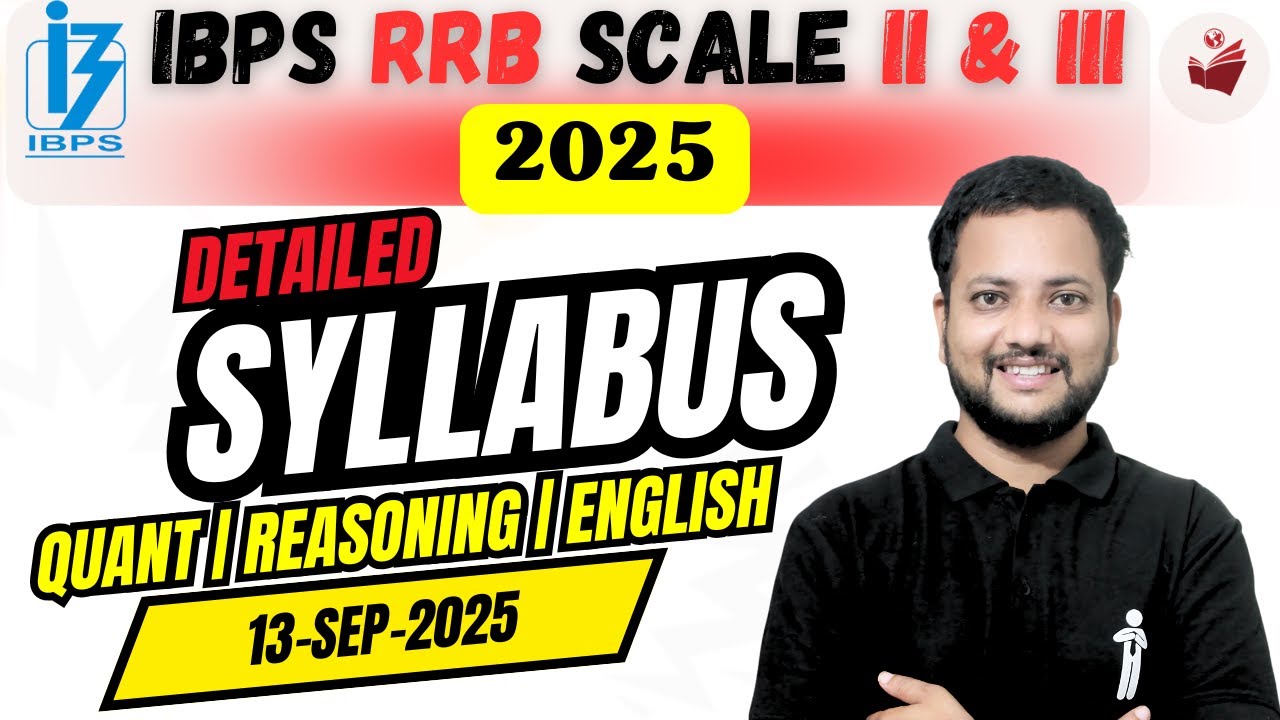 IBPS RRB Scale 2 & 3 2025: Detailed SYLLABUS 📚 | Iske Bahar Kuch NAHI !! 🚫