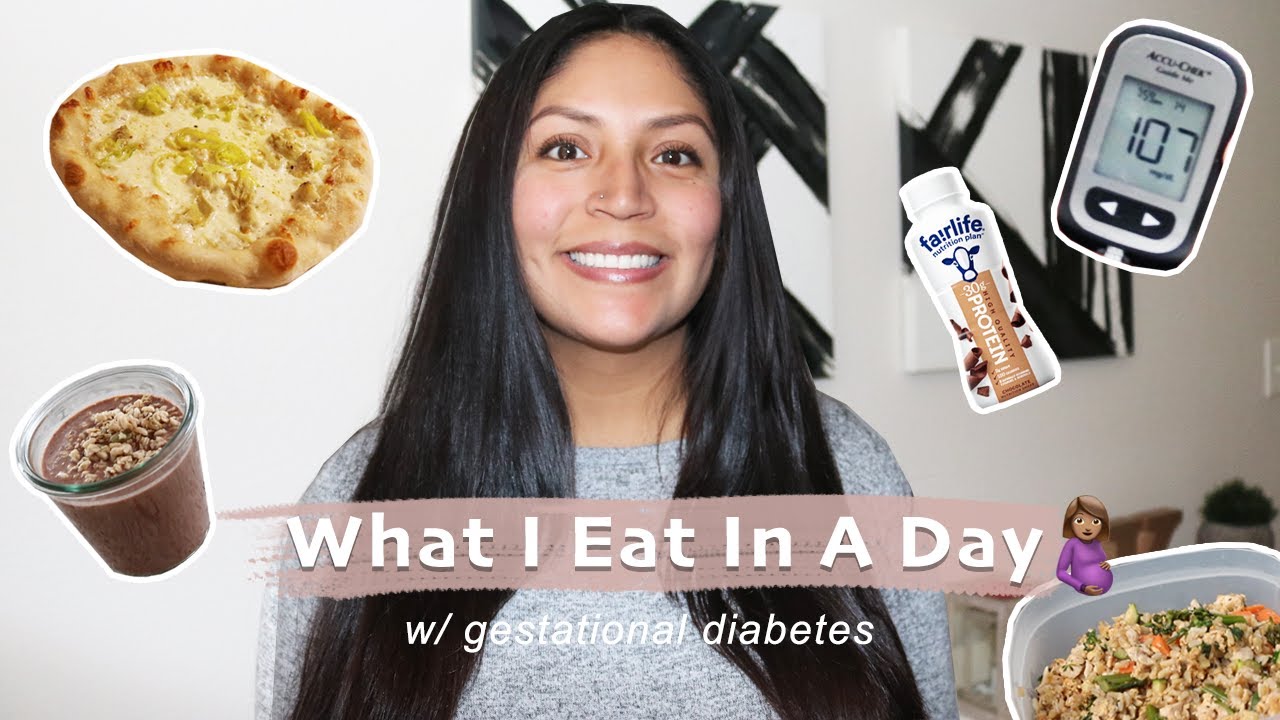 What I Eat In A Day | 9 Months Pregnant *gestational diabetes edition*