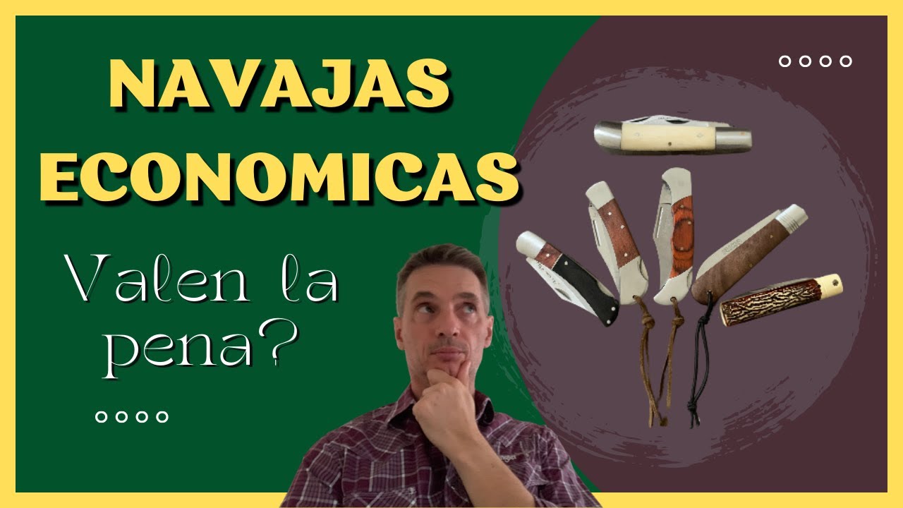 🚩 Lion Tools, Tramontina, Irimo, Anvil y The Bone Collector: Navajas económicas, valen la pena?