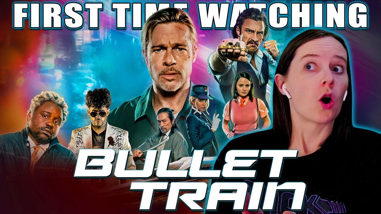Bullet Train (2022) | Movie Reaction | First Time Watching | It's Gross Point Blank on a Train!