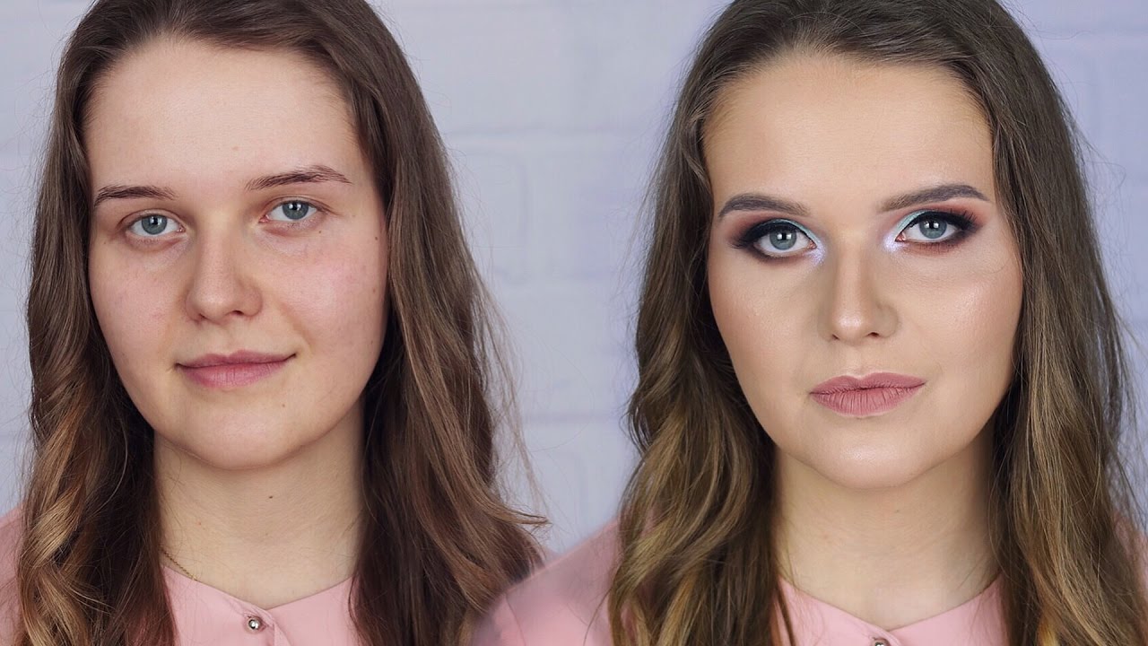 MAKIJAŻ DLA OPADAJĄCEJ POWIEKI- wieczorowy makijaż z miętowym akcentem
