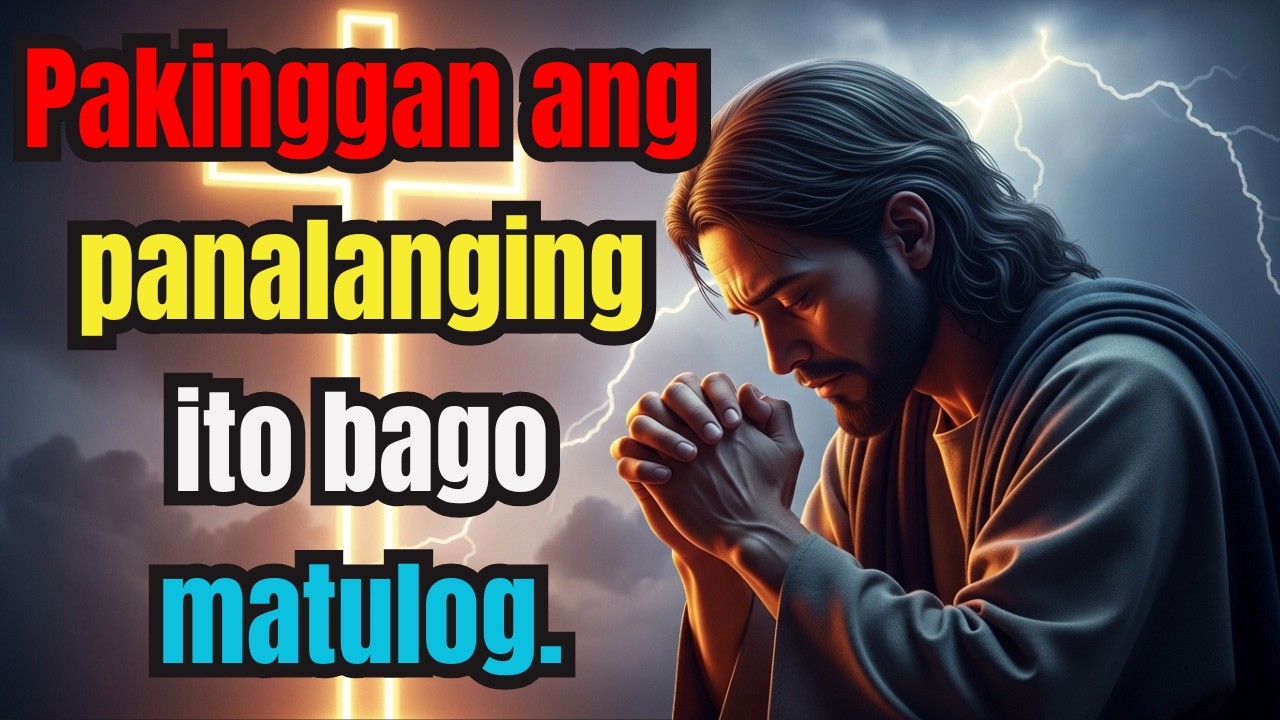 Kapag Hindi Ka Makatulog – Pakinggan ang Panalanging Ito, Hihipuin ng Diyos ang Iyong Puso 🙏