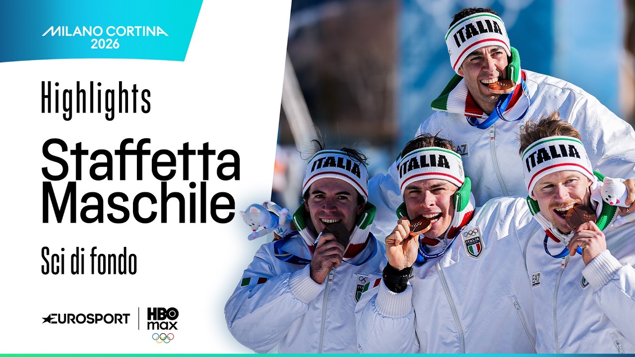 🥉La STAFFETTA del fondo nella storia: BRONZO Italia | HIGHLIGHTS | #MilanoCortina2026