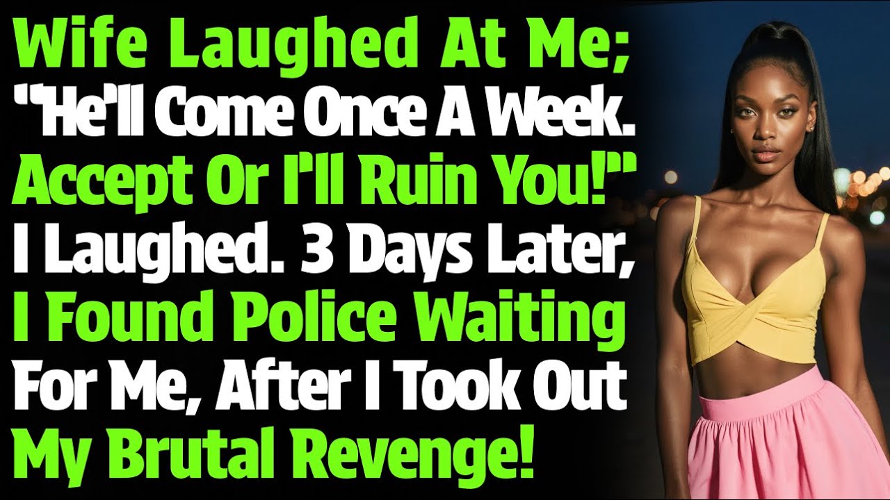Wife Laughed At Me; “He’ll Come Once A Week... Accept Or I’ll Ruin You!” I Laughed. 3 Days Later…