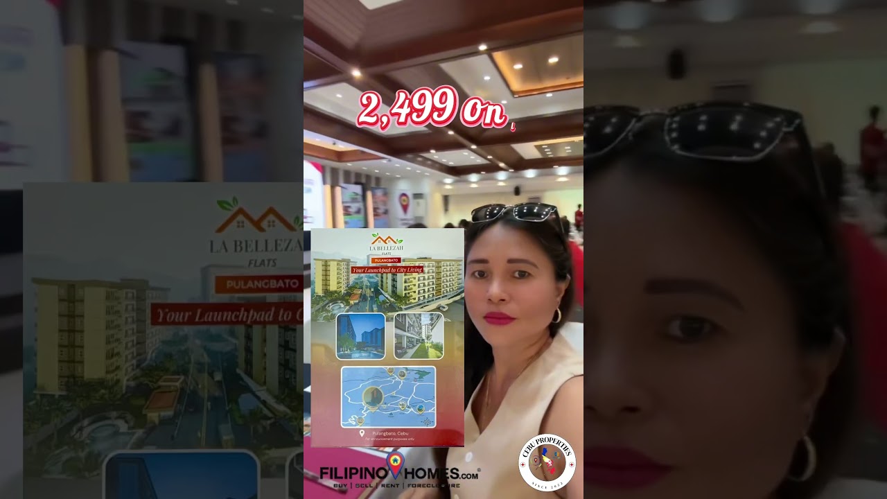 Condo For Sale for only 2,499 per month in Pulangbato Cebu City Philippines