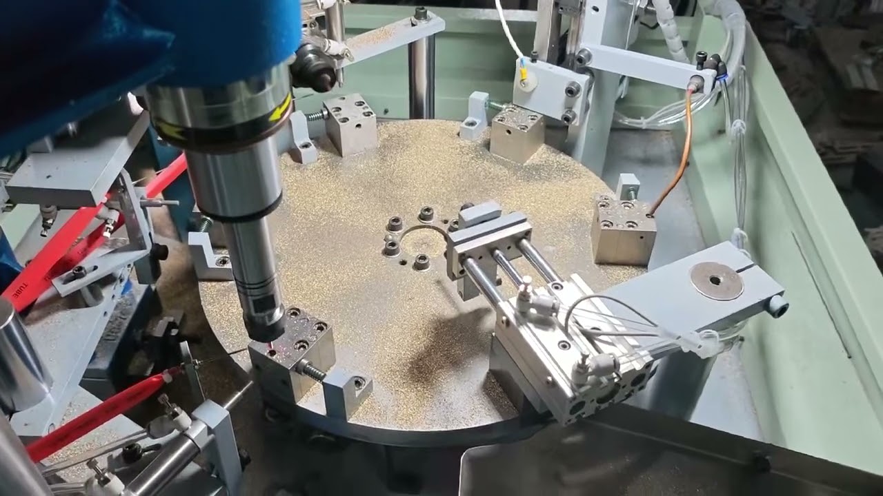 High-efficiency Plug Insert Solid Pins Tapping Machine Customized