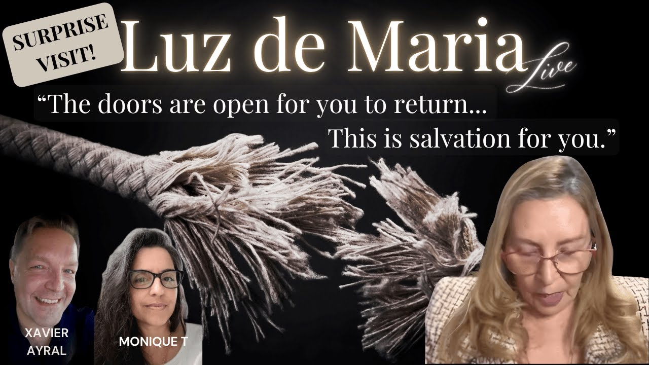 🔥✝️ JUST RECEIVED TODAY &ndash; A SURPRISE LIVE WITH LUZ DE MAR&Iacute;A ✝️🔥