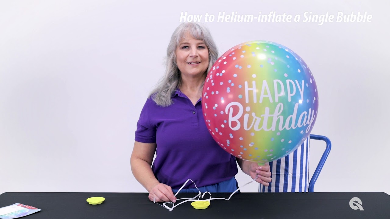 How to Inflate a Single Bubble Balloon®