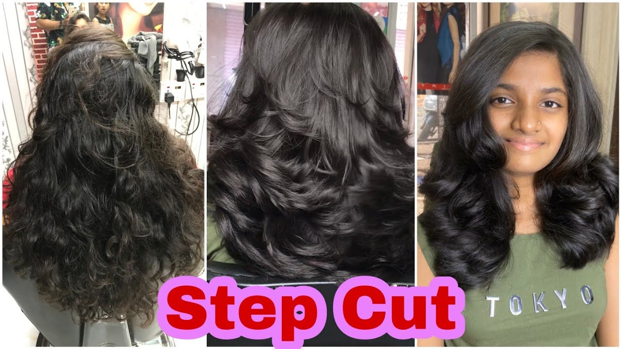 How to step Hair Cut/ tutorial/step by step/ easy way/ step with layer hair cut