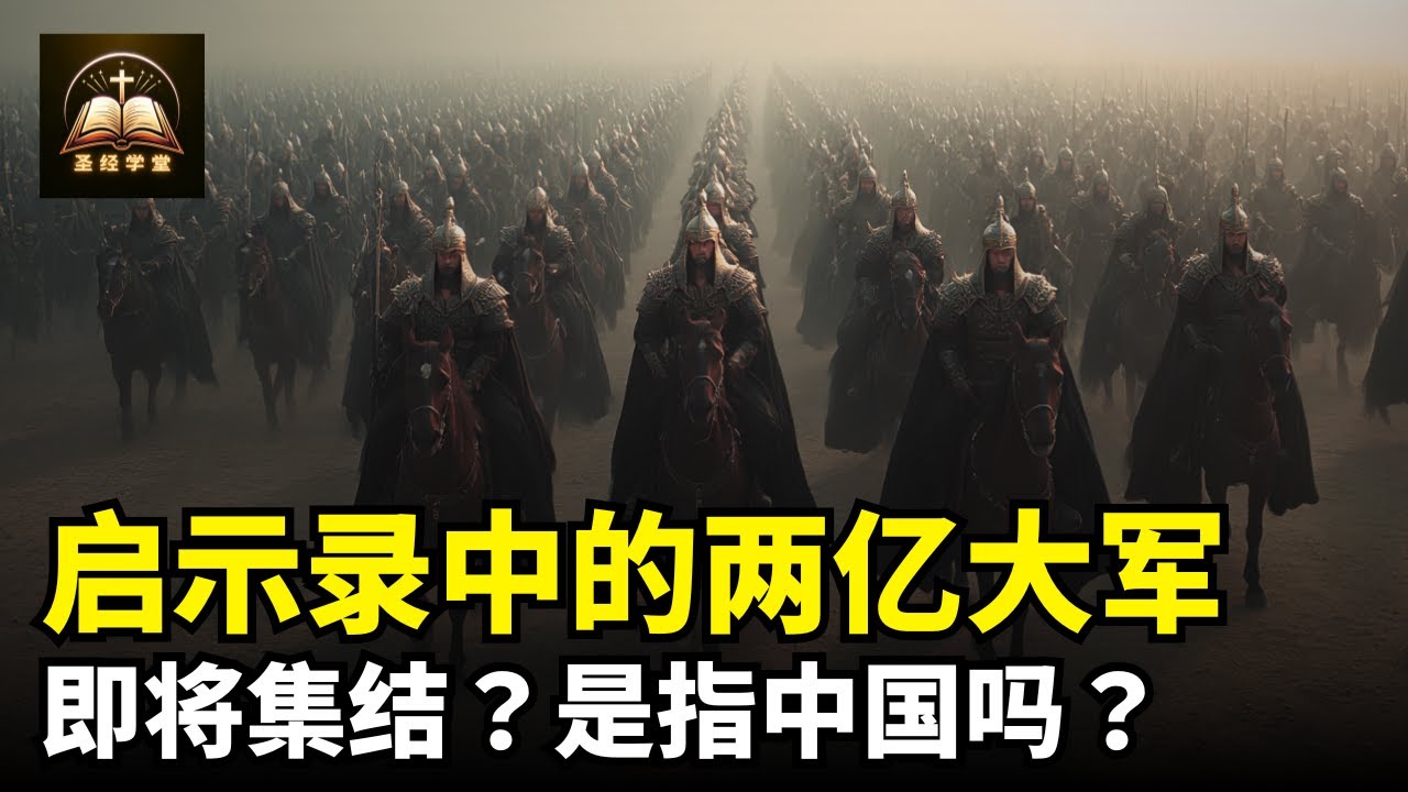 启示录中的两亿大军即将集结？是指中国吗？圣经揭秘！