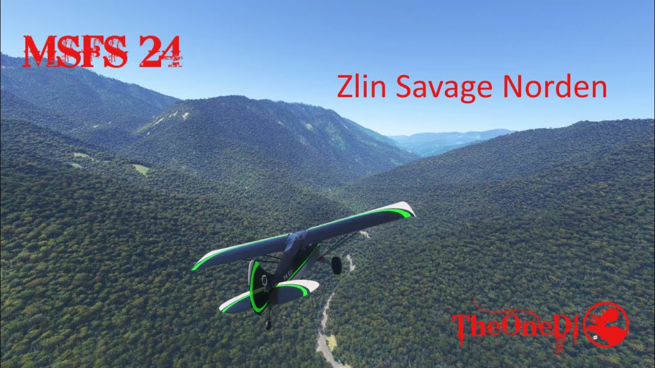 MSFS 2024 - Zlin Savage Norden Flight