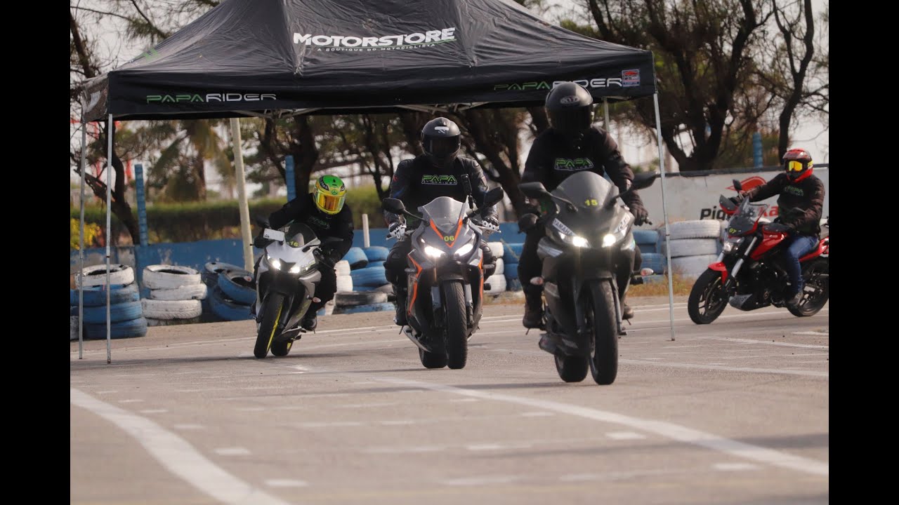 Um pedaço do Curso de pilotagem R15 em 4K 