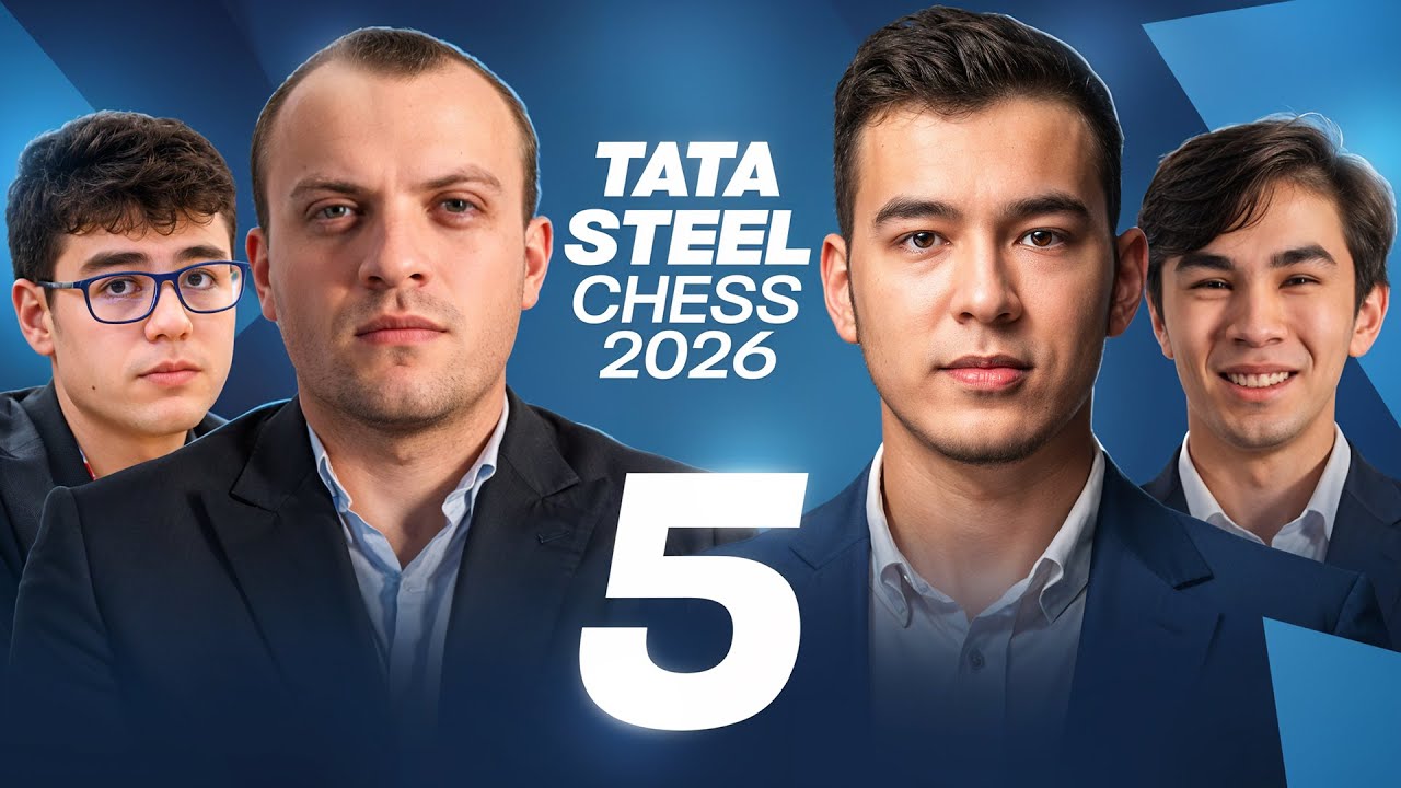Abdusattorov vs Niemann , Sindarov vs Erdogmus | TATA STEEL CHESS 2026, 5-tur