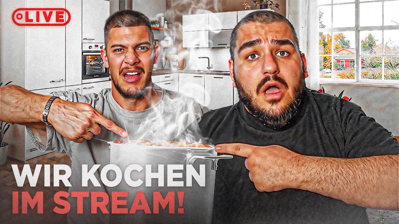 LIVE-KOCHEN im ZIMMER läuft schief.. 💀🤣 (Chili Con Kaka Edition)