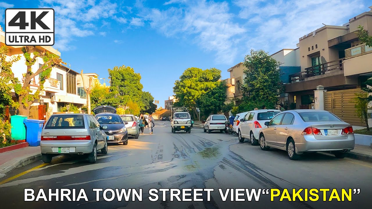 🇵🇰 Bahria Town Islamabad Pakistan in 4K60FPS