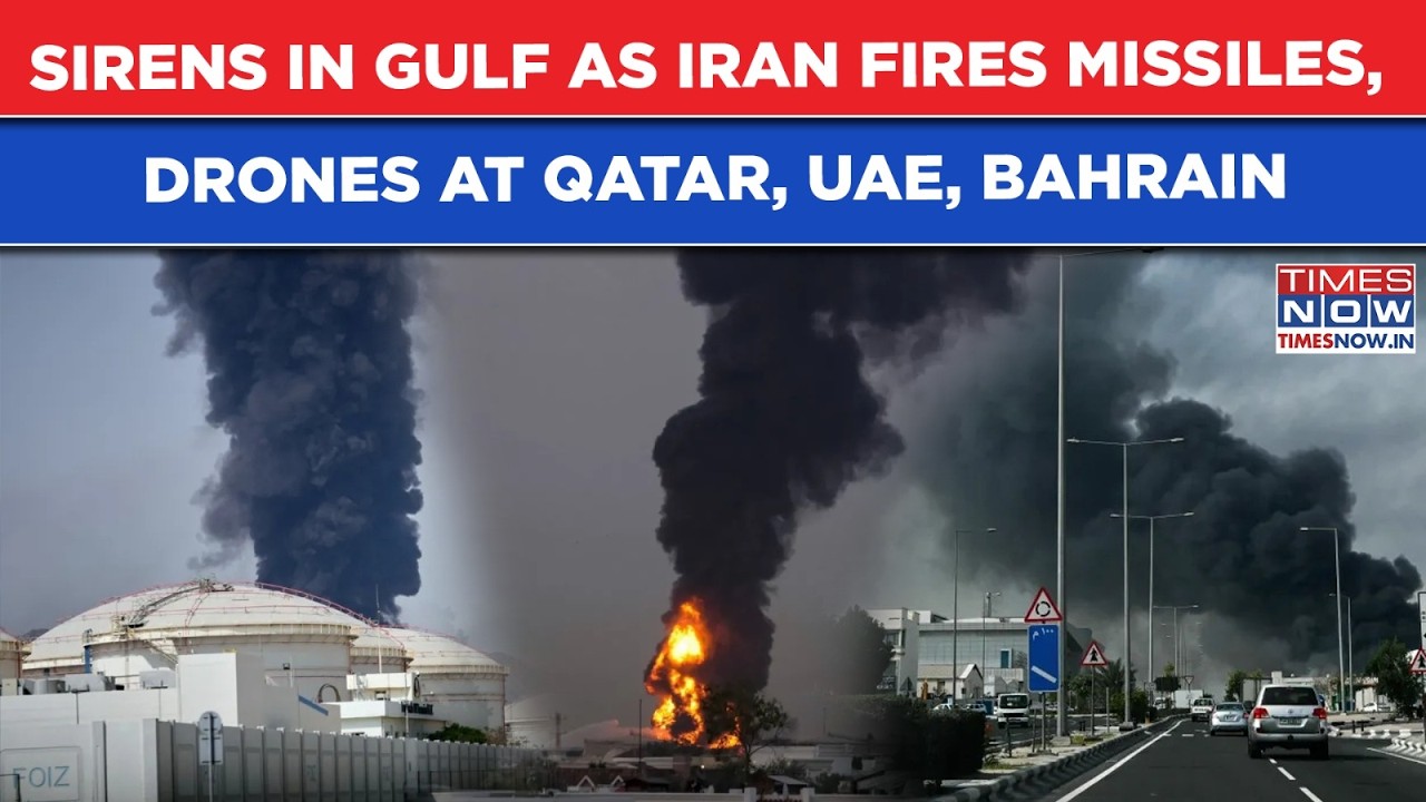 Gulf On Edge: Alert Sirens In Qatar, Bahrain As Iran Fires Missiles, Drones At US Bases In Revenge