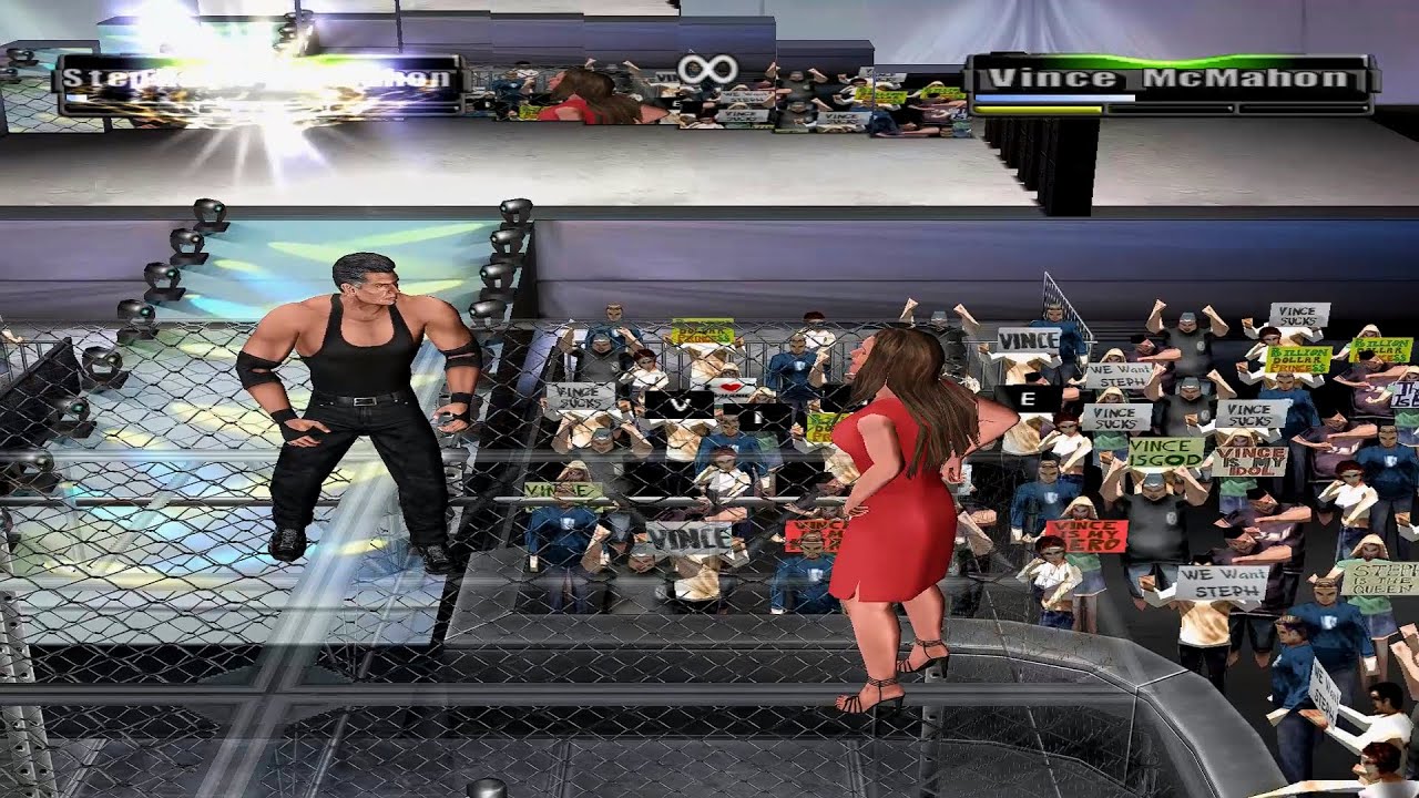 Vince McMahon vs Stephanie | Hell in a Cell | Father vs Daughter | WrestleMania XIX | $3