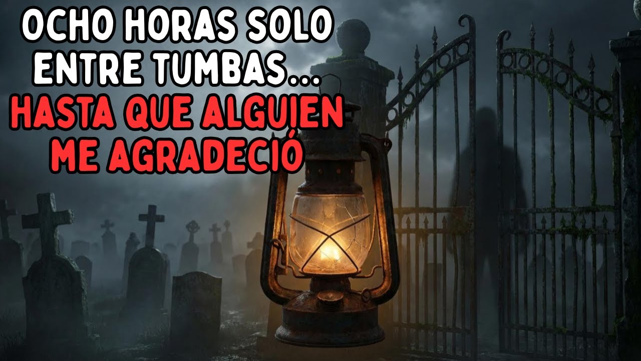 Trabajé de noche en un cementerio y alguien empezó a responderme