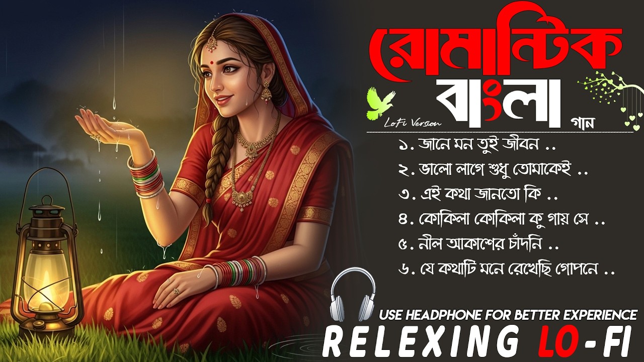 Romantic বাংলা LOFI গান Songs | Chill & Heart Touching Bengali Love Music | Relax Vibes 2026 ....