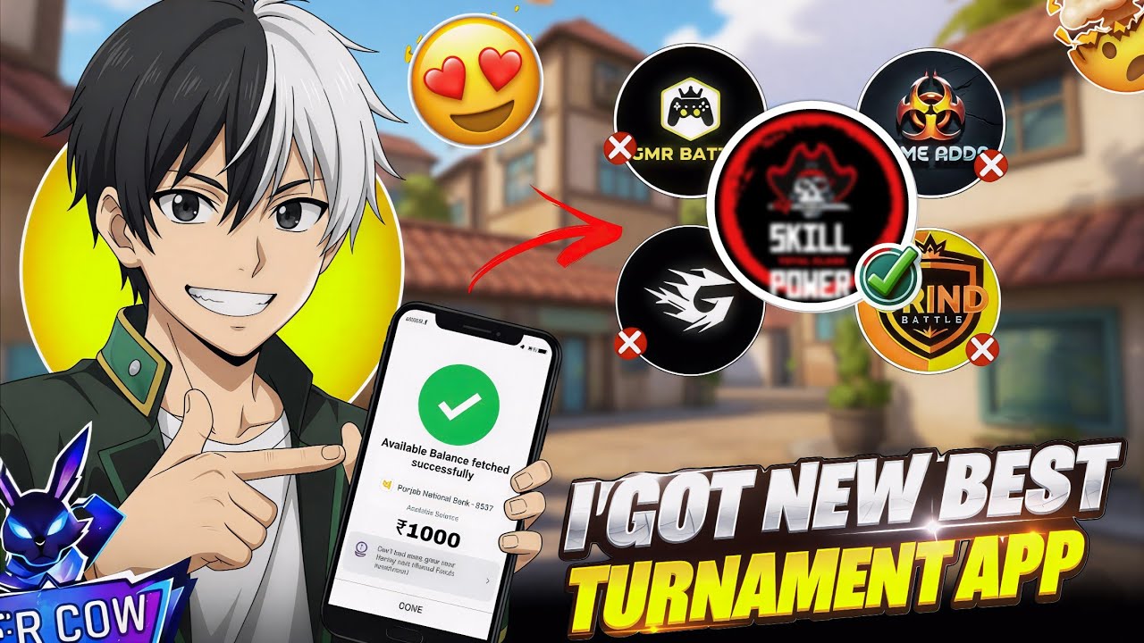 I FOUND BEST FREE! TOURNAMENT APP🔥|TRUSTED 😜 | ENTRY ₹0 PER KILL ₹5 💸 TRUSTED APP EVER ☠️ #freefire 