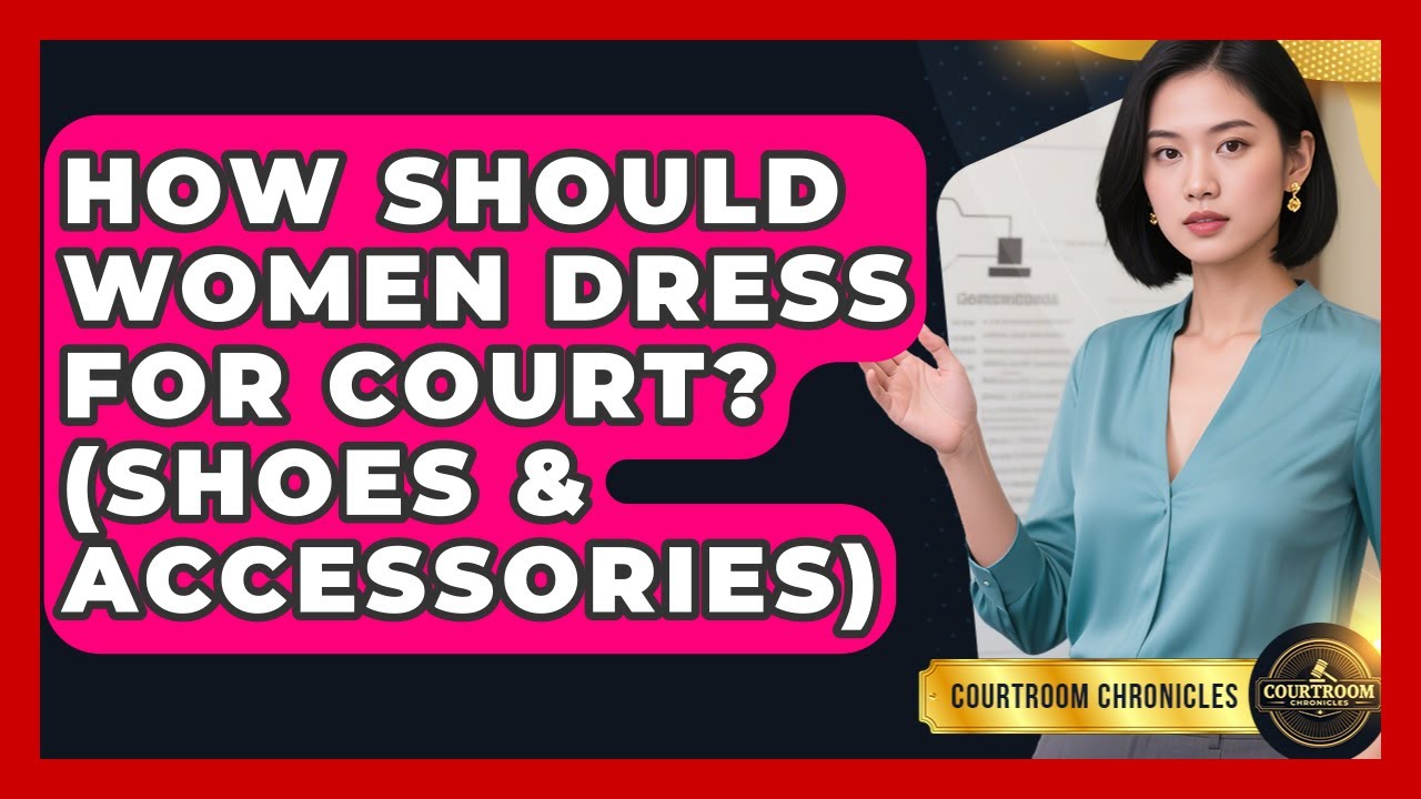 How Should Women Dress For Court? (Shoes & Accessories) - Courtroom Chronicles