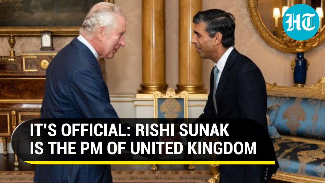 Rishi Sunak is UK PM; King Charles III seals his appointment | Full Speech