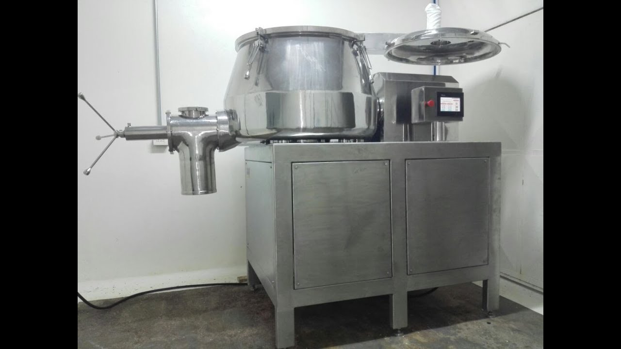 TURBO MEZCLADOR PARA POLVOS -  MEZCLA DE ACHIOTE Y HARINA DE COLOR