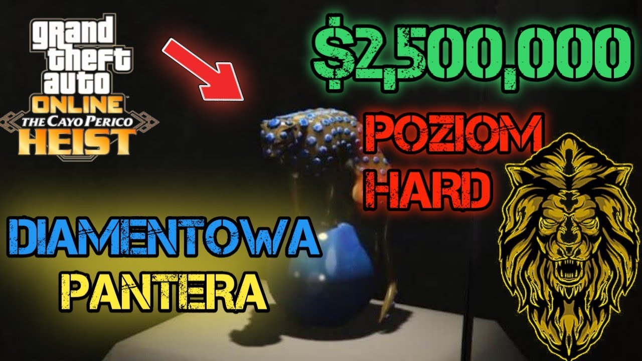CAYO PERICO HEIST ILE MOŻNA ZAROBIĆ NA *DIAMOND PANTHER* TRUDNY POZIOM ELITE CHALLENGE - GTA ONLINE