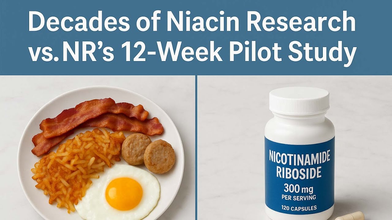 Decades of Niacin Research vs. NR&rsquo;s 12-Week Pilot Study