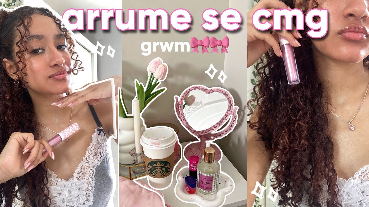 arrume se comigo para escola + comprinhas da shein🎀🎀