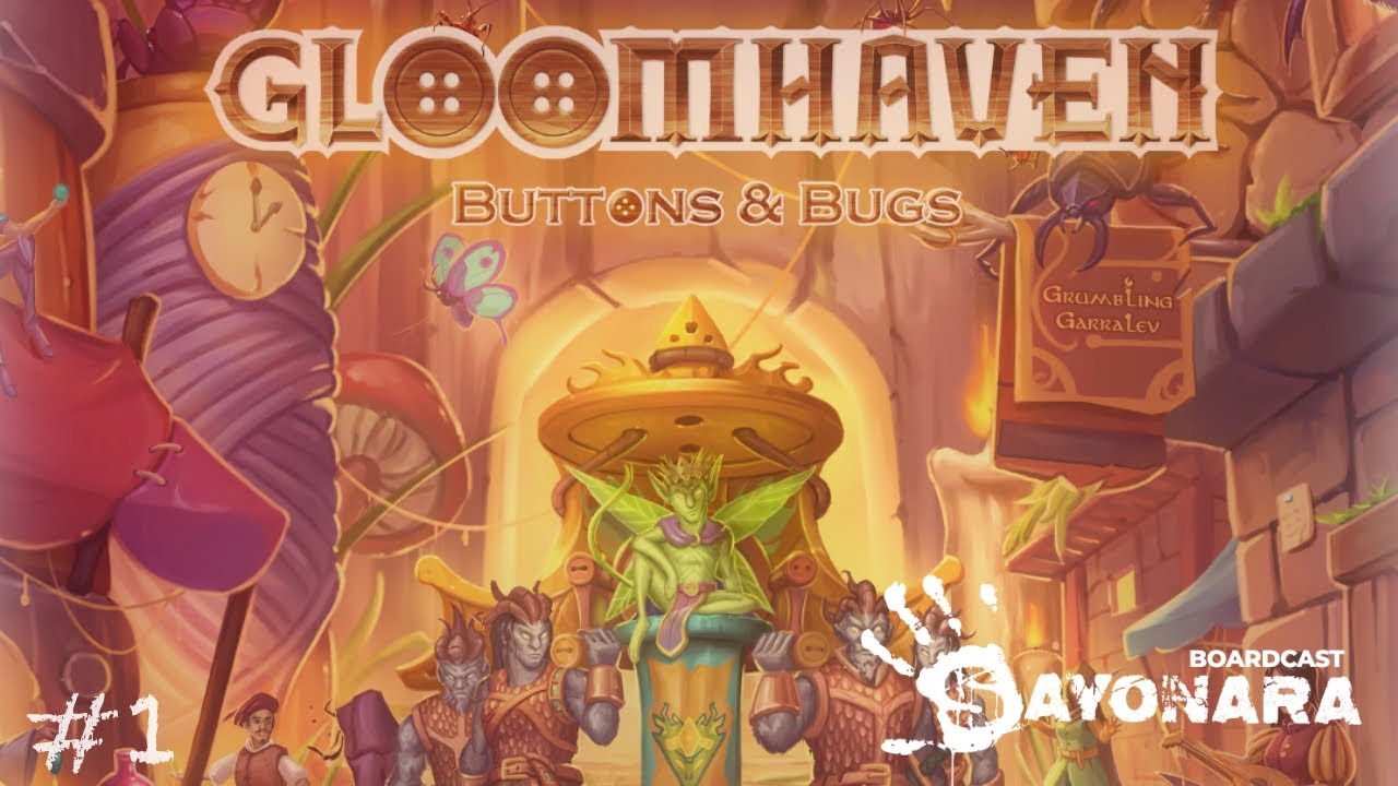 #1 GLOOMHAVEN : BUTTONS & BUGS - 1 Сценарій (українською). UA/EN
