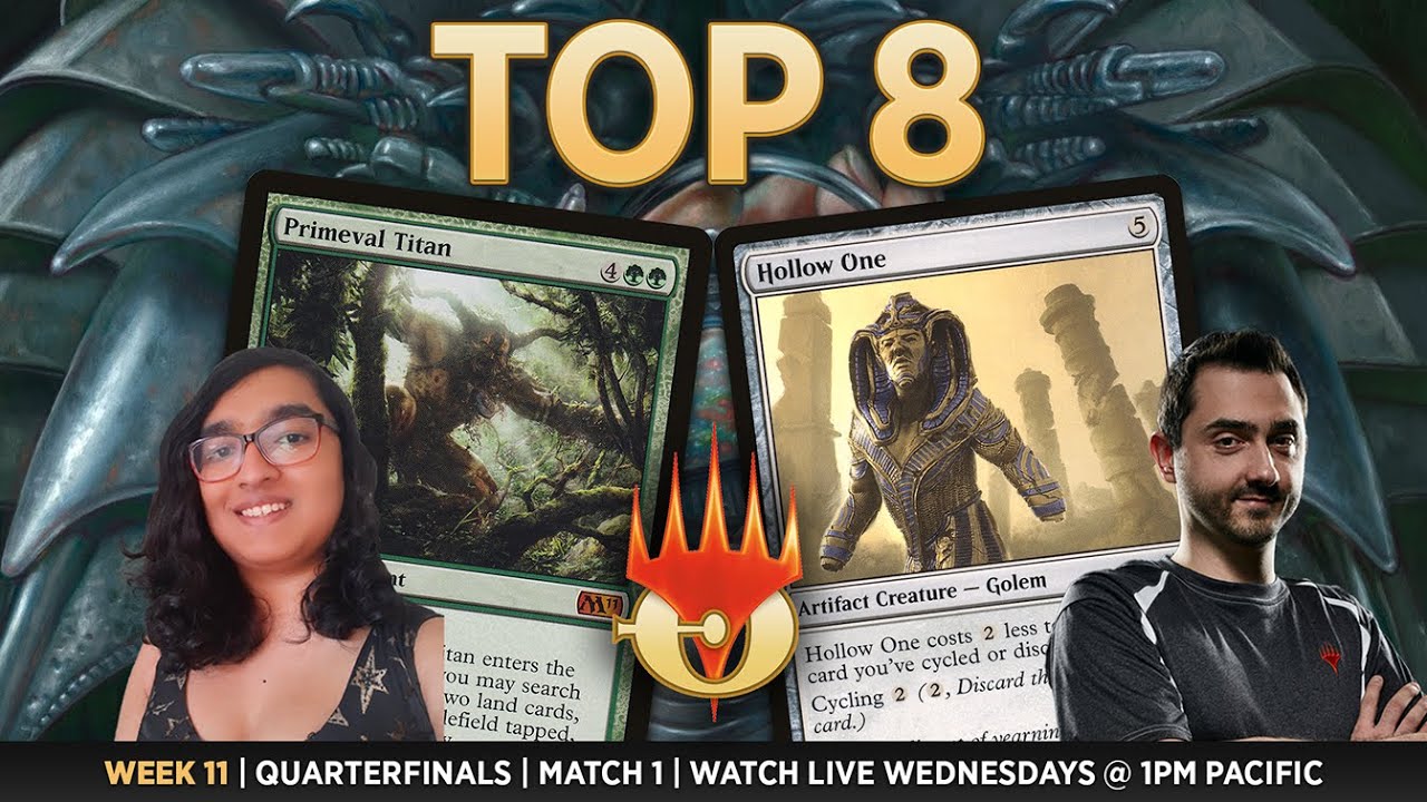 Arya Karamchandani (Amulet Titan) vs Martin Juza (Hollow One) | Magic: the Gathering | Modern