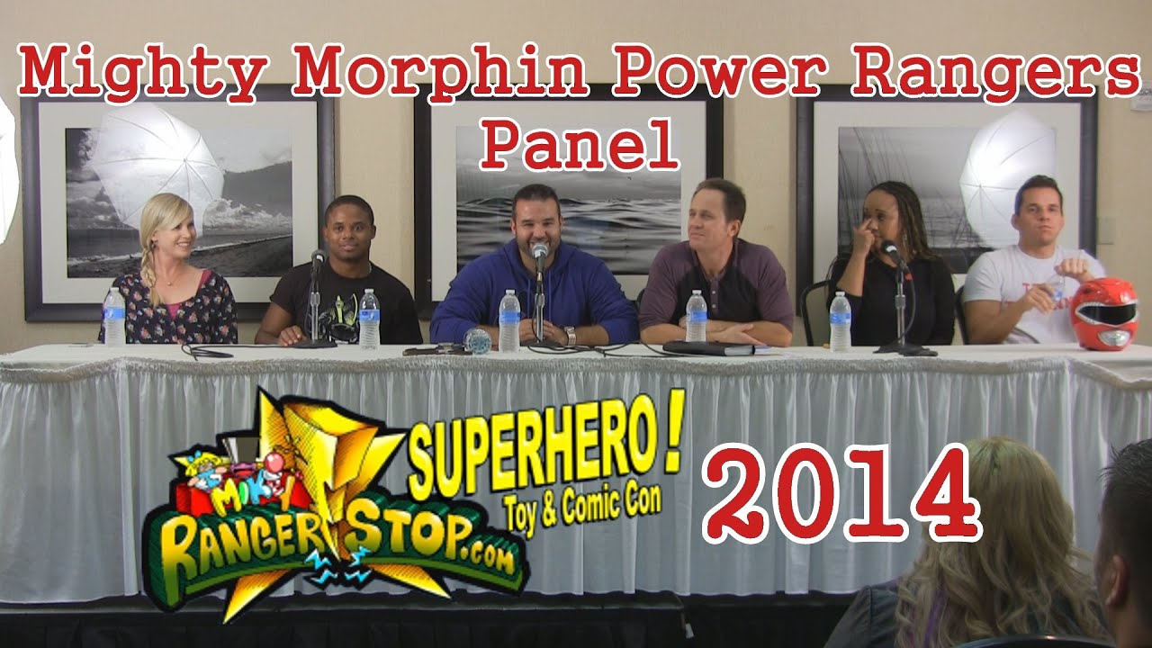 Mighty Morphin Power Rangers Panel - RangerStop 2014 - Austin St. John, Walter Jones, & More