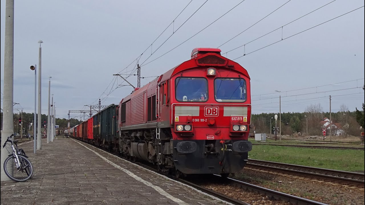 [DB Cargo Polska] 66189 ze składem węglarek i gaz&oacute;wek | Maksymilianowo
