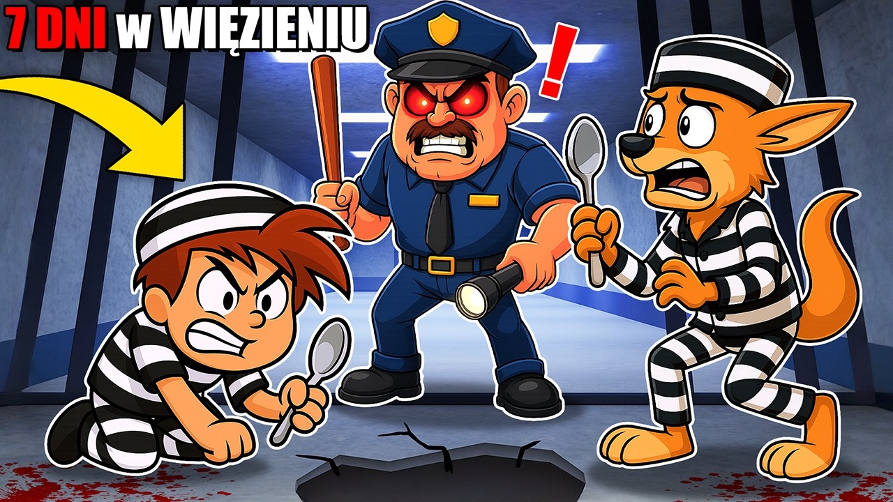 UCIEKNIJ Z WIĘZIENIA NA PODLASIU w Roblox!