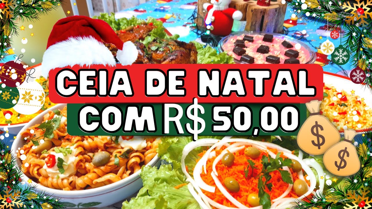 CEIA DE NATAL COM 50,00 REAIS #ceiadenatal2024 🎄