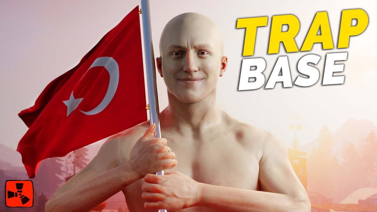 TÜRK SERVERİNDA TRAP BASE YAPARAK İNSANLARI ÇILDIRTTIM.!! - Rust Türkçe