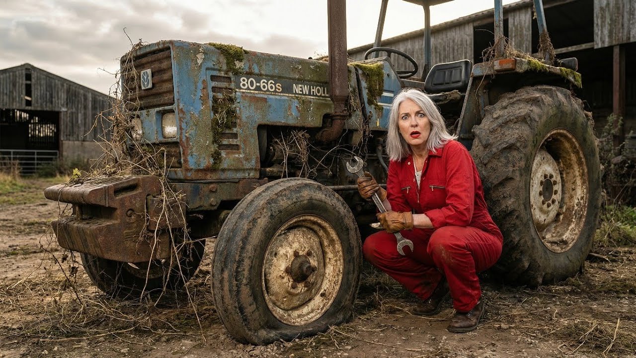12 Years of Neglect: The SHOCKING State of This New Holland 80-66S Tractor! Full Restoration