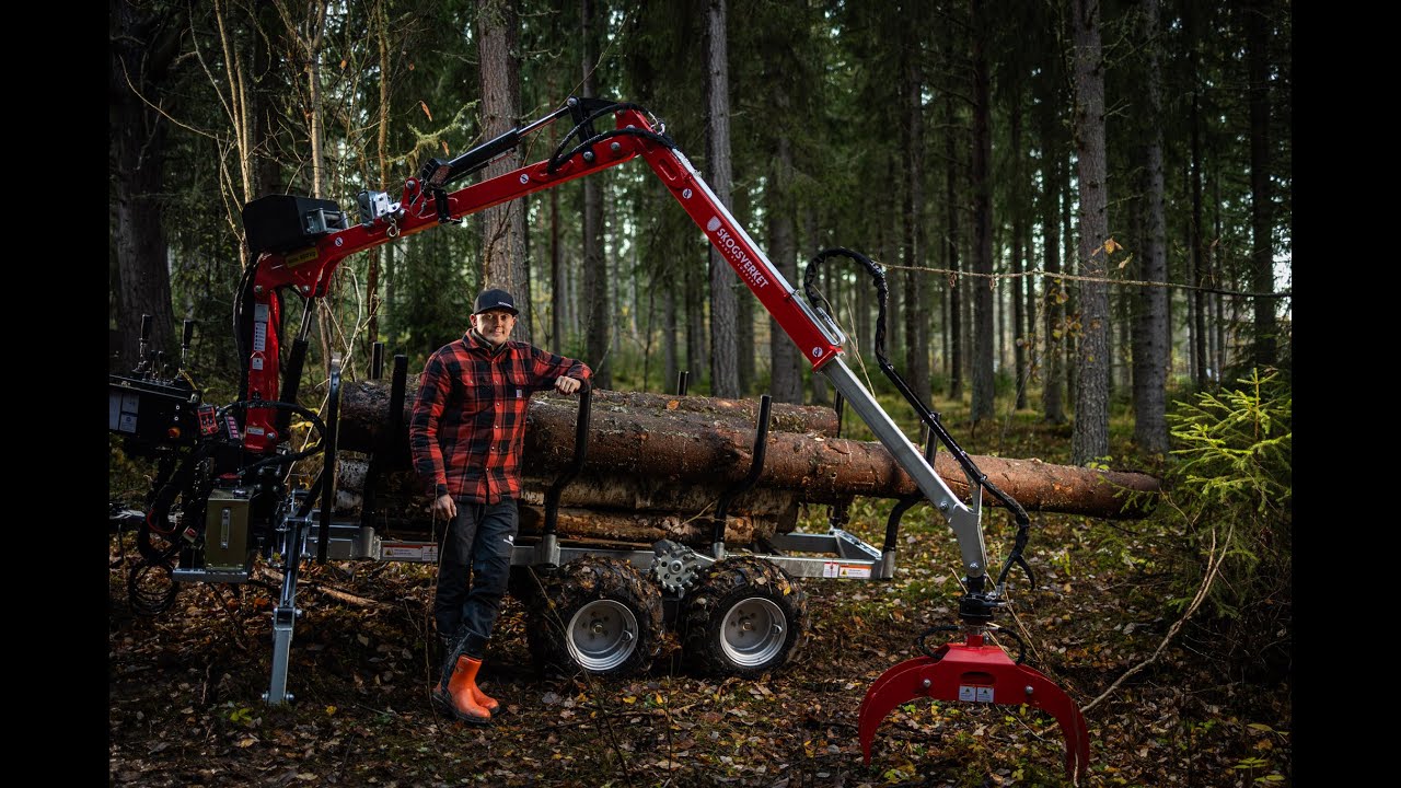 Timmervagn ASH 4000 - Skogsverket