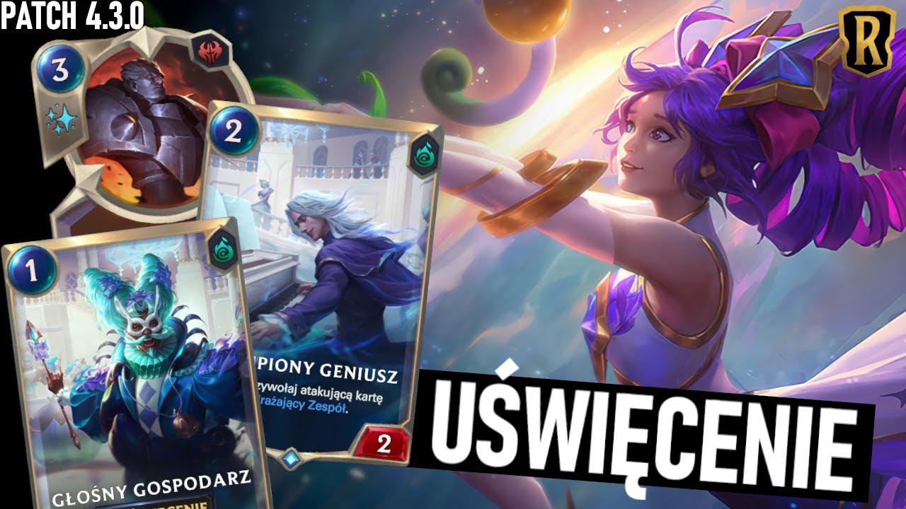 ZROBIŁEM COŚ DLA POCZĄTKUJĄCYCH + PORADNIK! Talia Gwen i Riven pod uświęcenie | Legends of Runeterra