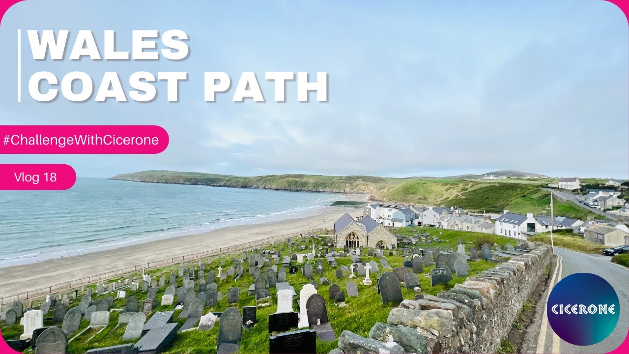 I'm so over NATURE and dealing with scary dogs -  Wales Coast Path 18/50