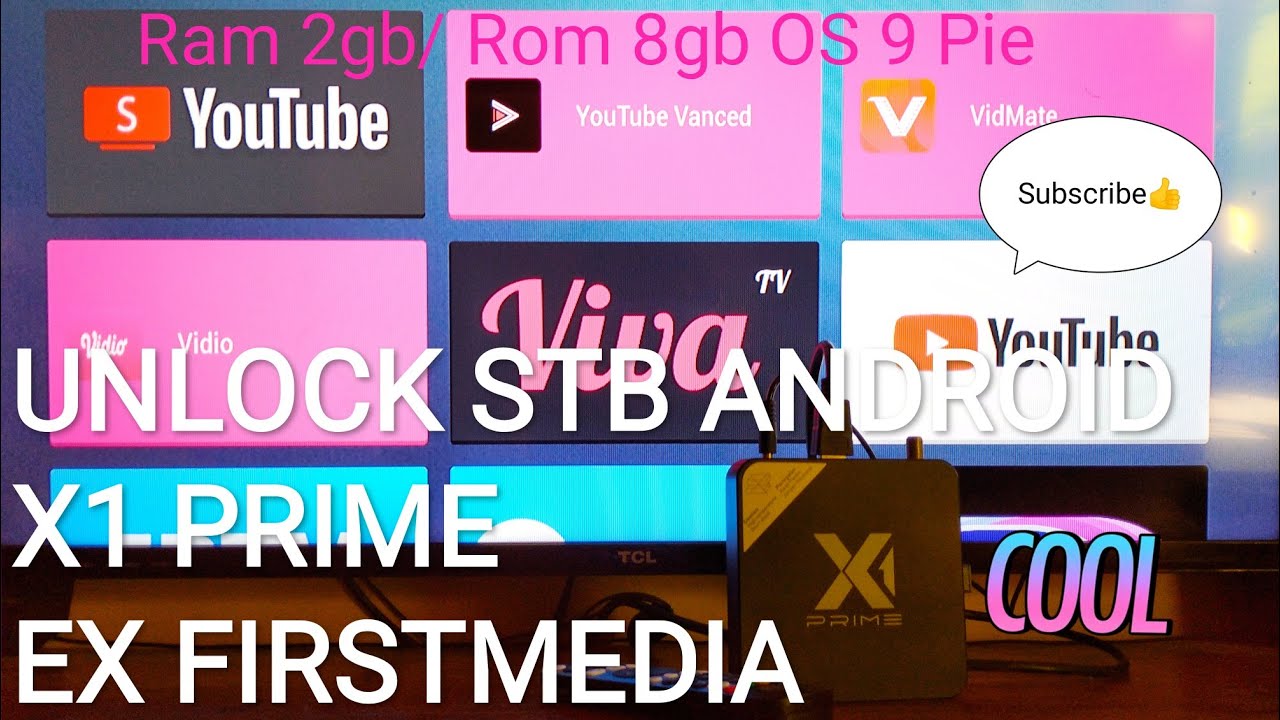 Tutorial Unlock STB Android X1 Prime ex First Media
