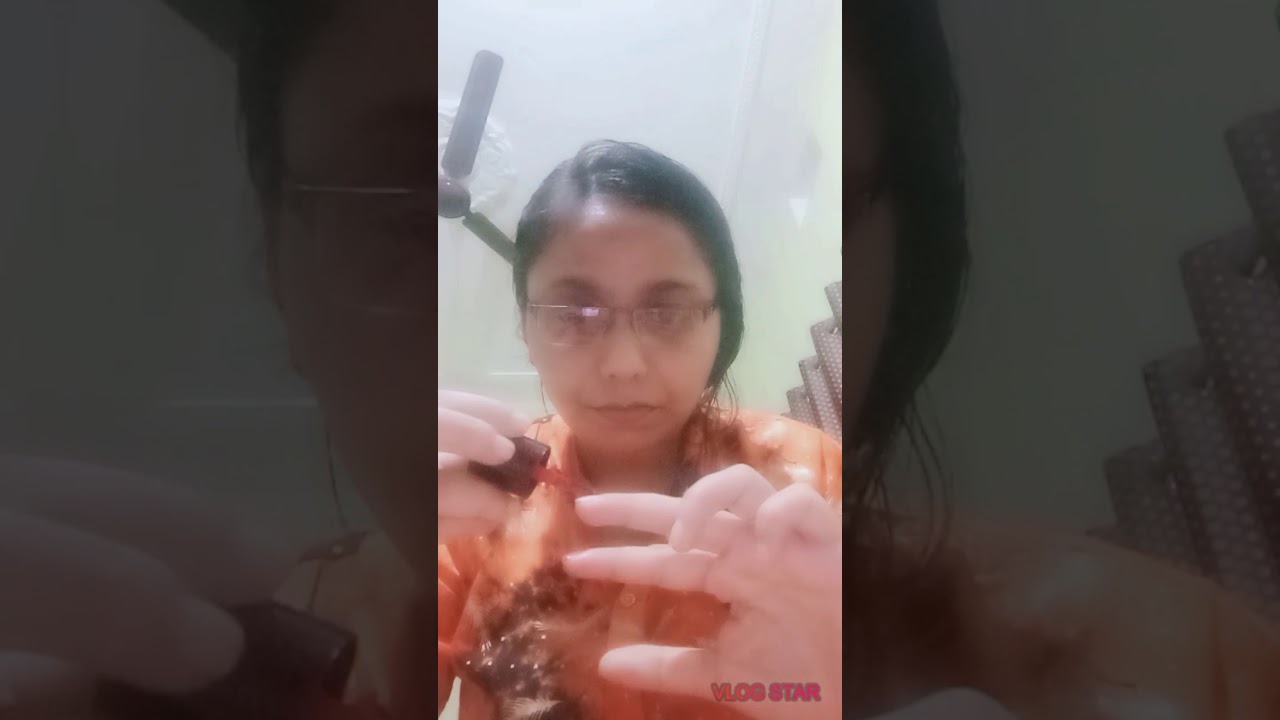 Demo of Amway Attitude Nail enamel (RED BEAUTY)