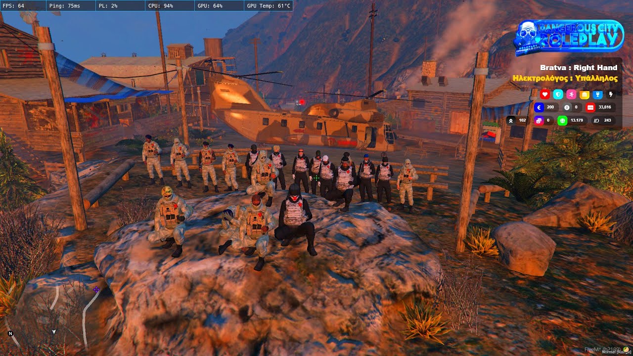 BRATVA X PAKISTAN PVP HIGHLIGTS FT.DRACO(DANGEROUS CITY RP )