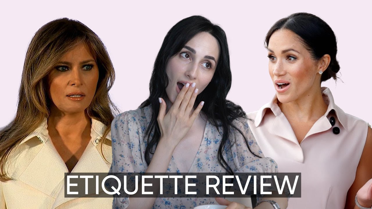 Trump, Queen Rania, Bad Bunny & Other Public Figures | Etiquette Expert Reviews Viral Clips