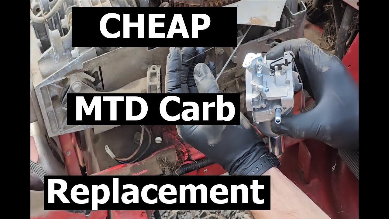 QUICK: MTD Troy Bilt Pony 15.5 HP Carb Replacement