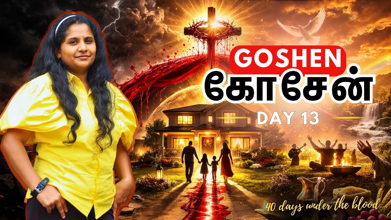 கோசேன் Goshen | Day 13| Amy Grata MJ|New Creation Church | Kiruba TV